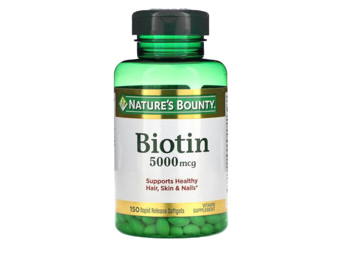 Nature's Bounty Biotin 5000 mcg | Supports Healthy Hair, Skin & Nails | 150 Quick Dissolve Tablets; Exp 07/2027