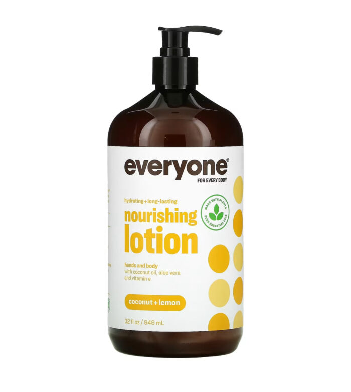 Everyone Coconut + Lemon Nourishing Lotion (Hands & Body) 32 Fl.oz/946ml