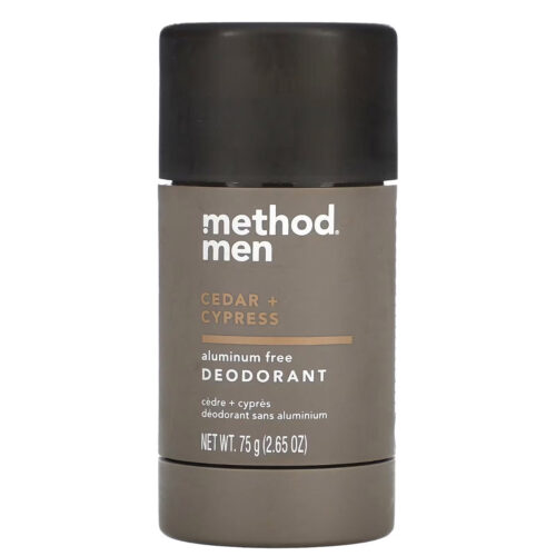 Method Men Aluminum Free Deodorant, Cedar + Cypress | 2.65oz/75g