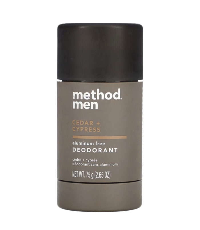 Method Men Aluminum Free Deodorant, Cedar + Cypress | 2.65oz/75g