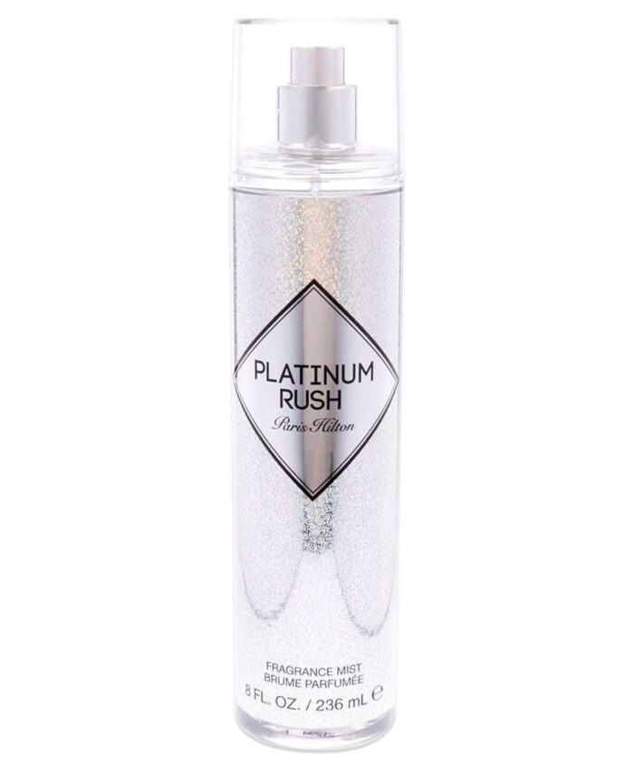 Paris Hilton Platinum Rush Body Mist for Women | Body Spray | 236ml/8fl.oz