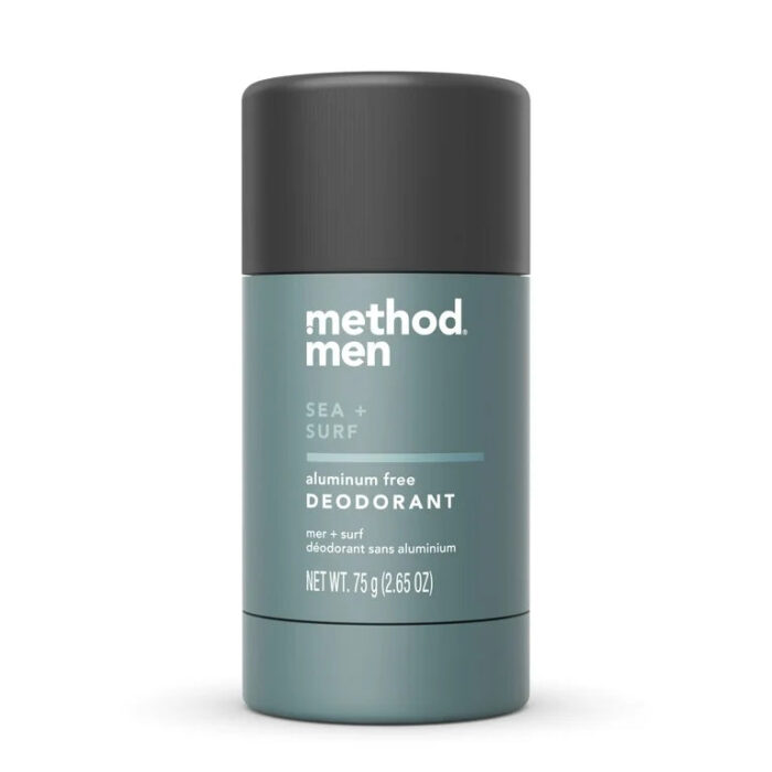 Method Men Aluminum Free Deodorant, Sea + Surf | 2.65oz/75g
