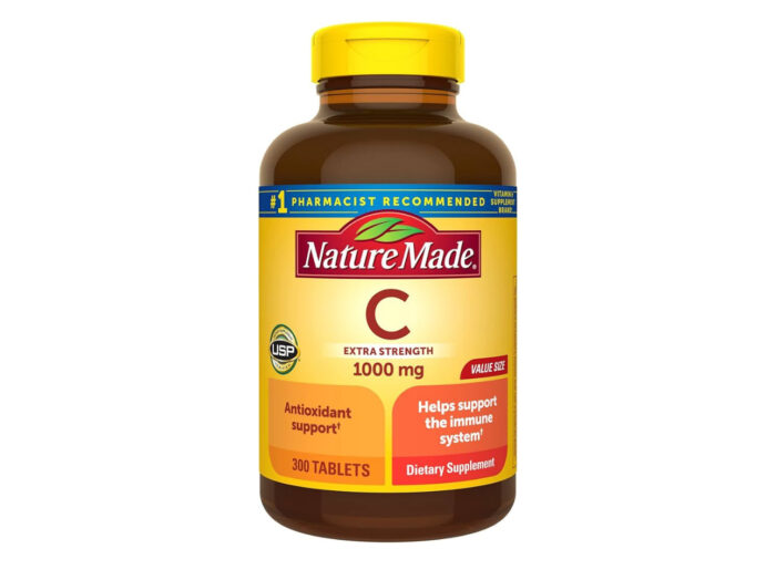 Nature Made Extra Strength Vitamin C 1000mg | 300 Day Supply | Value Size | Antioxidant & Immune Support | 300 Tablets; Exp Apr/2027