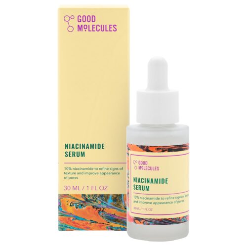 Good Molecules Niacinamide Serum | For a Brighter & Healthier-Looking Complexion | Refines Skin Tone | 30ml/1 fl.oz