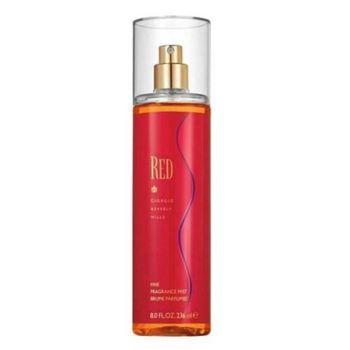 Giorgio Beverly Hills Red Body Mist for Women | Body Spray | 236ml/8fl.oz (Has Little Scratches)