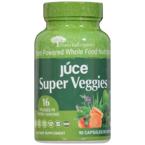 Terra Kai Organics JUCE Super Veggies 90 Capsules; Exp 09/2025