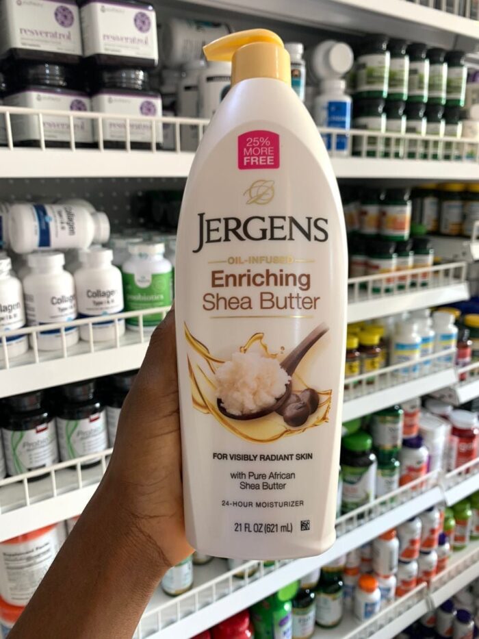 Jergens Shea Butter Butter Hand and Body Lotion | Dry Skin| 21oz/621ml
