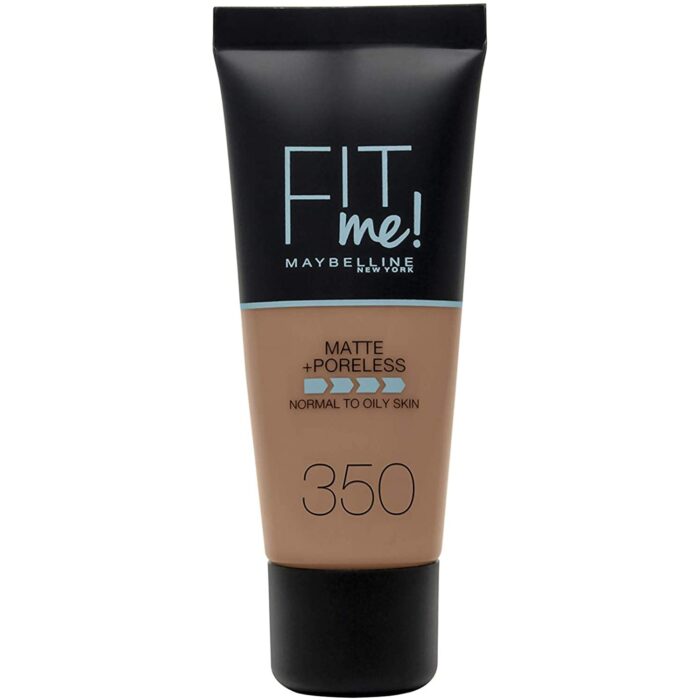 MAYBELLINE FIT ME MATTE & PORELESS FOUNDATION 350 CARAMEL