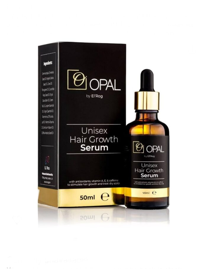 Opal by El’ Rog Unisex Hair Growth Serum for All Hair Types – 50ml