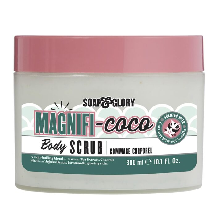 Soap & Glory Magnifi-Coco Buff And Ready Exfoliating Coconut Body Scrub - 10.1oz/300g