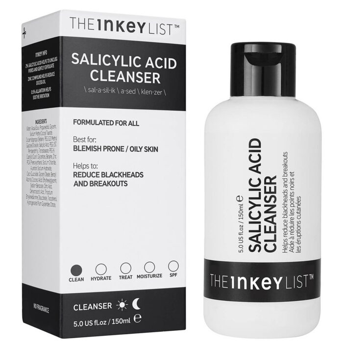 The INKEY List Salicylic Acid Cleanser 150ml; Exp 01/2026