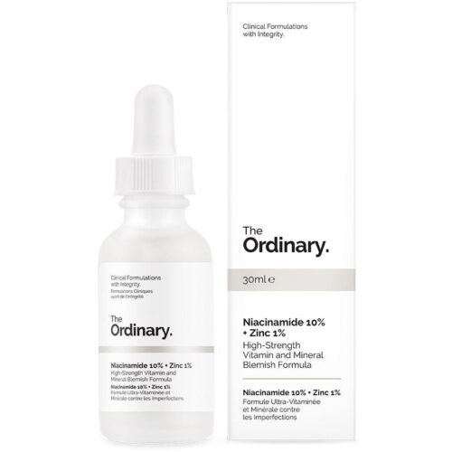 The Ordinary Niacinamide 10% + Zinc 1% | Smoothing Serum for Blemish-Prone Skin | 1oz/30ml