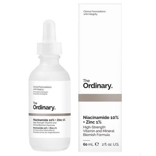 The Ordinary Niacinamide 10% + Zinc 1% | Smoothing Serum for Blemish-Prone Skin | 2oz/60ml (Supersize)