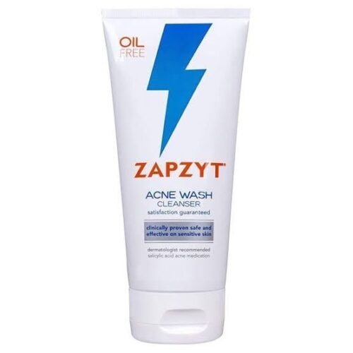 ZAPZYT Acne Wash Cleanser | 2% Salicylic Acid | 6.25 oz 177g Exp 10/2025